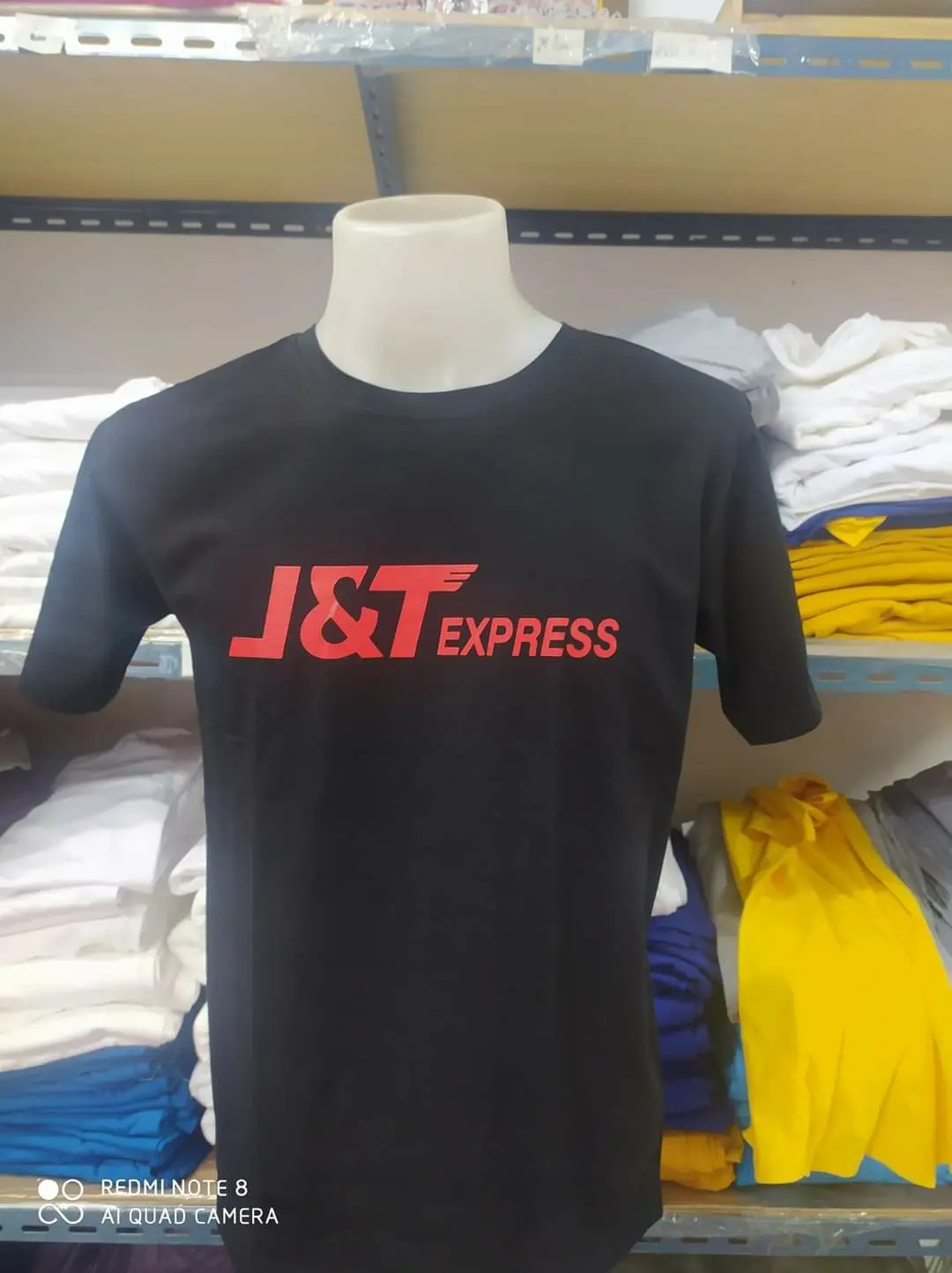เสื้อJ&T express เสื้อยืดคอกลม J&T Express (2)