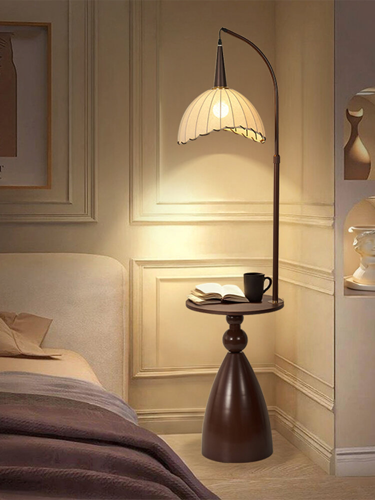 DUPAI | Retro Style High-End Decorative Floor Lamp with Shelf ราคา 3,345 บาท*ส่งฟรี