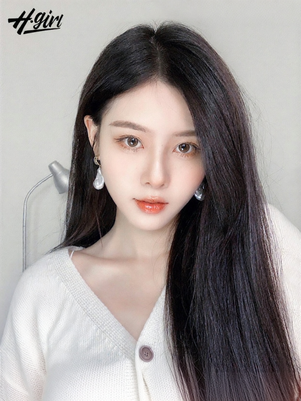 H.GIRL | Straight Black Natural Invisible Lace Wig 100% Human Hair ราคา 15,045 บาท*ส่งฟรี