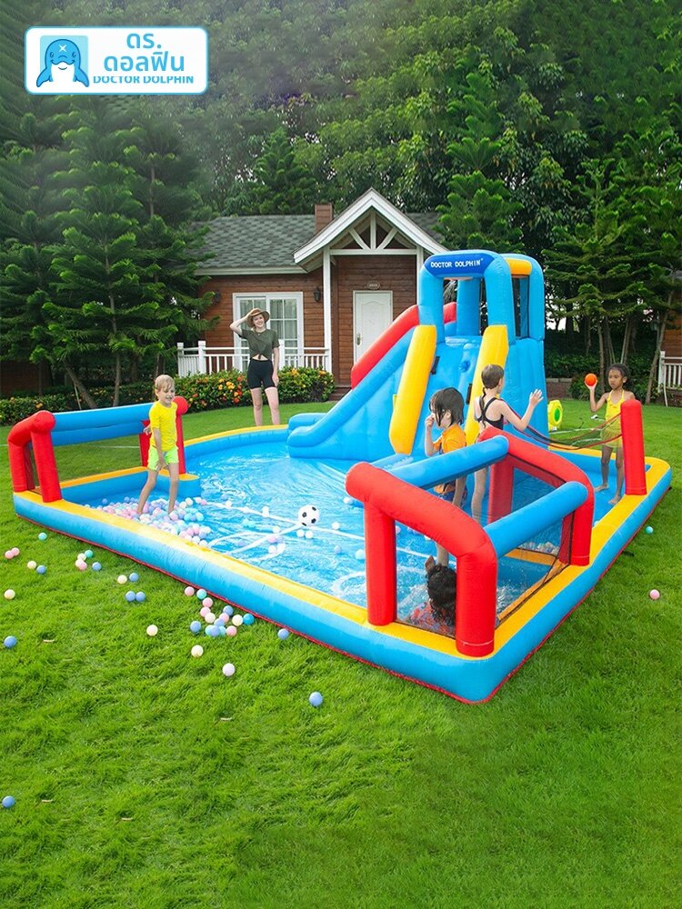 DOCTOR DOLPHIN | Multi-activity Inflatable Bounce House ราคา 18,808 บาท*ส่งฟรี