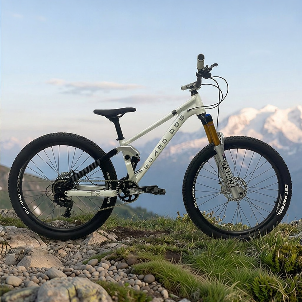 West Biking | Soft-tail 9-speed Alloy MTB 26 Inch CNC Air Fork Hydraulic Disc ราคา 26,192 บาท*ส่งฟรี