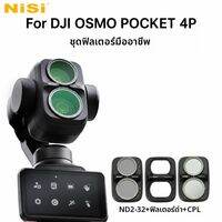 NiSi | ชุดฟิลเตอร์ปรับระดับ ND1-5 ป้องกัน UV แบบ CPL โพลาไรซ์สีดำ