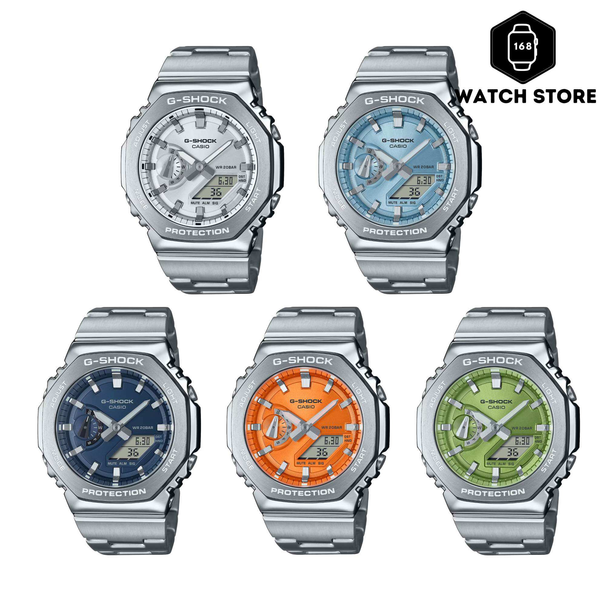 G-Shock G-Steel Watch, Model Gm-2110D, Genuine, with Center Warranty. ราคา 8,990 บาท*ส่งฟรี
