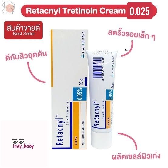 Retacny1 Cream Tretinoin 0.0250g.