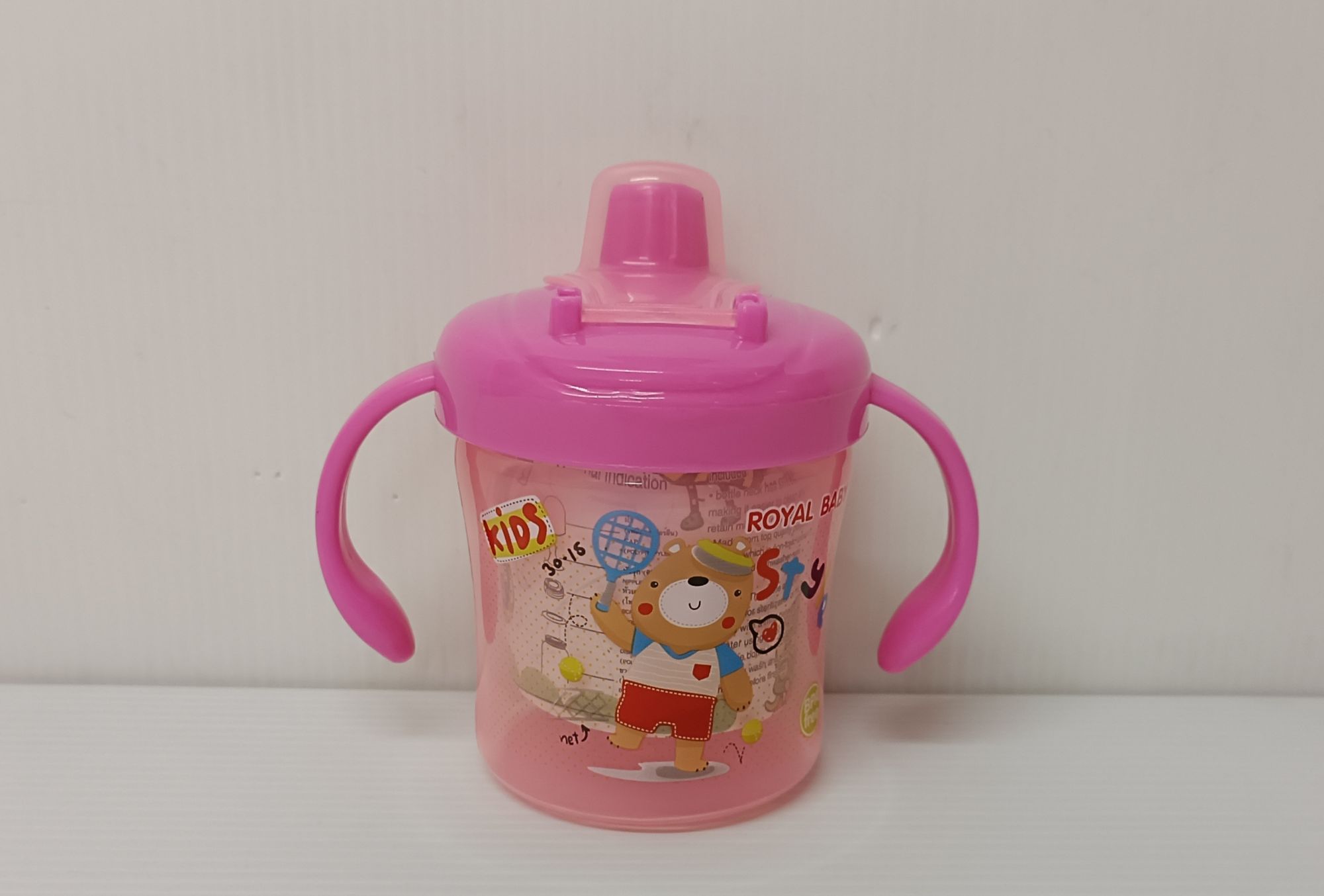 แก้วหัดดื่ม 6 ออนซ์ มีมือจับ (Sippy Cup 6oz. Handle With Valve)