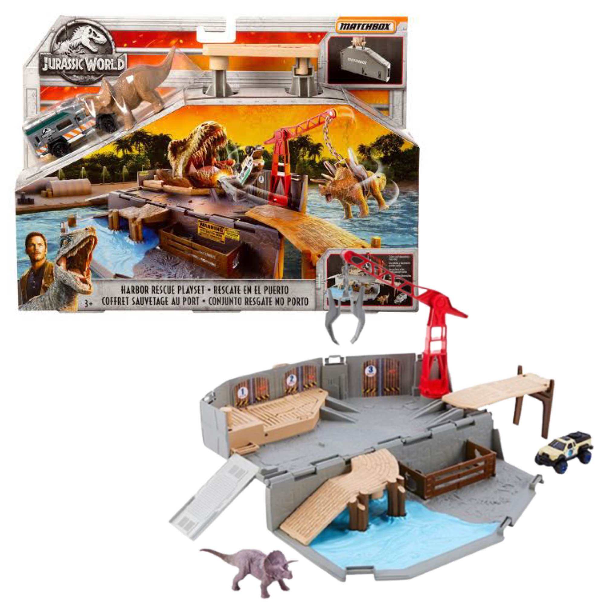 Harbor clearance rescue playset