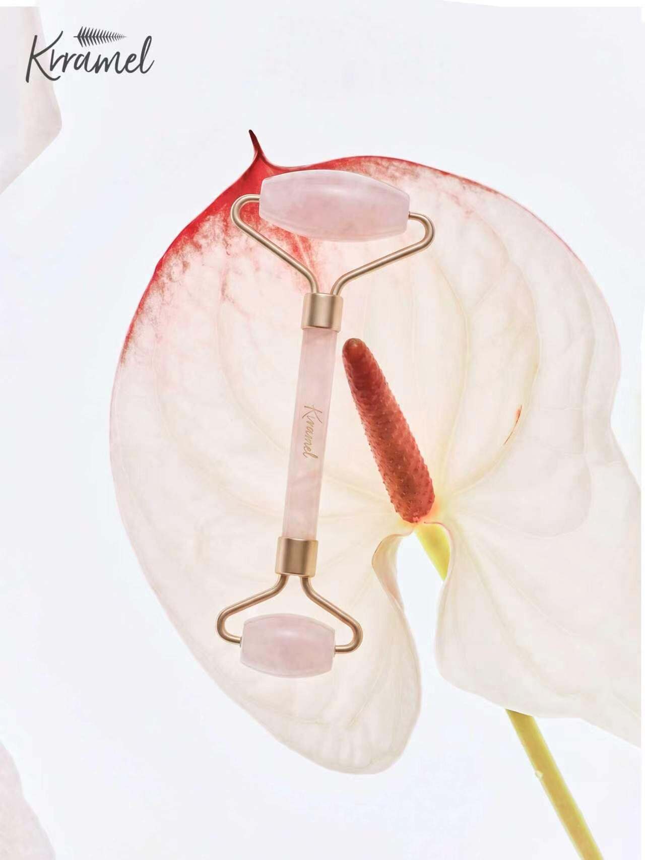 KRRAMEL | Pink Crystal Facial Massager Roller Tightening and Lifting ราคา 2,251 บาท*ส่งฟรี