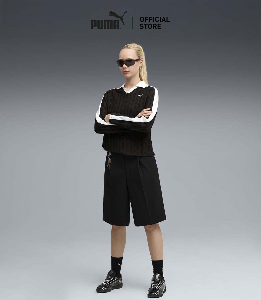 PUMA Prime/Select T7 Relaxed Long Sleeve Polo Women Black - 63214101 ราคา 1,530 บาท*ส่งฟรี