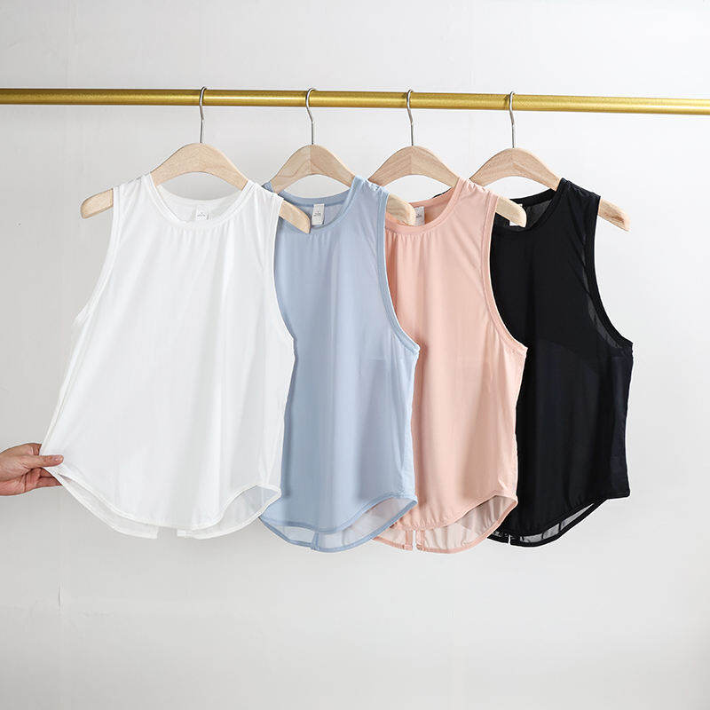 Quick-Drying Sleeveless Workout Tank for Women