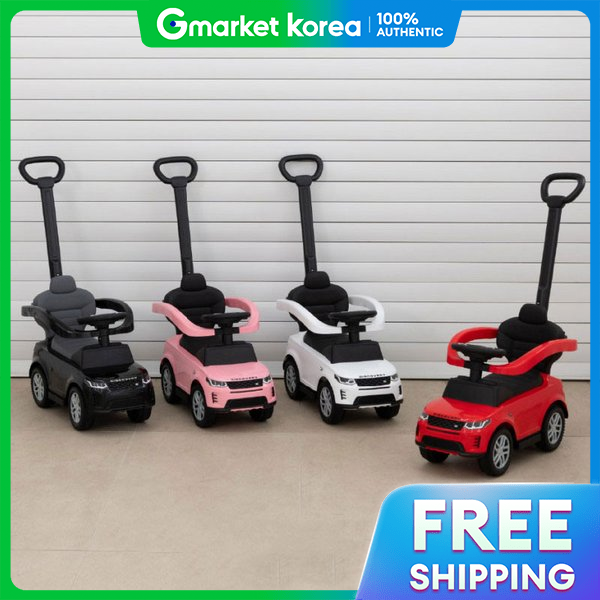 Yaya | Land Rover Discovery Push Car Ride-On Car with Parent Handle and Safety Guard