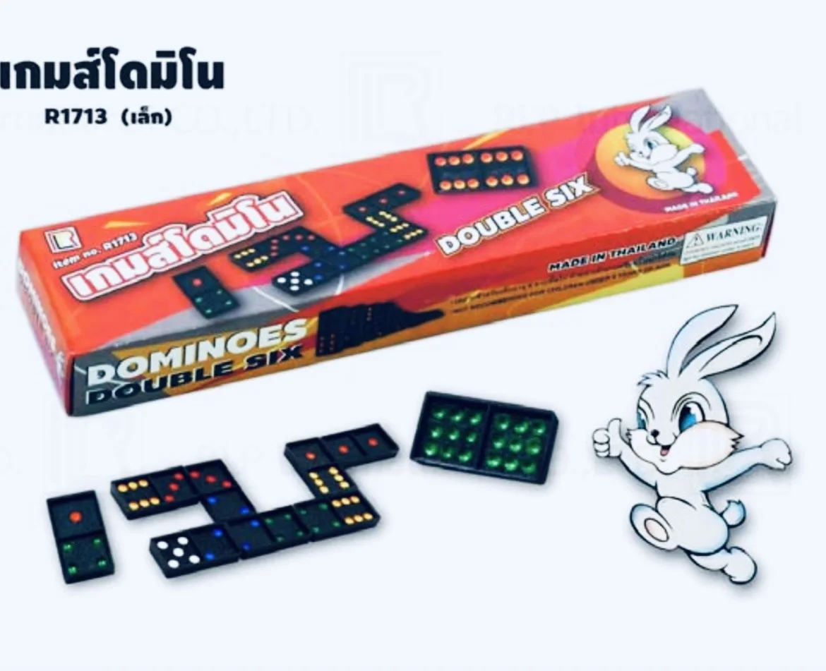 Domino โดมิโน่กระต่าย28ชิ้น(เล็ก)
