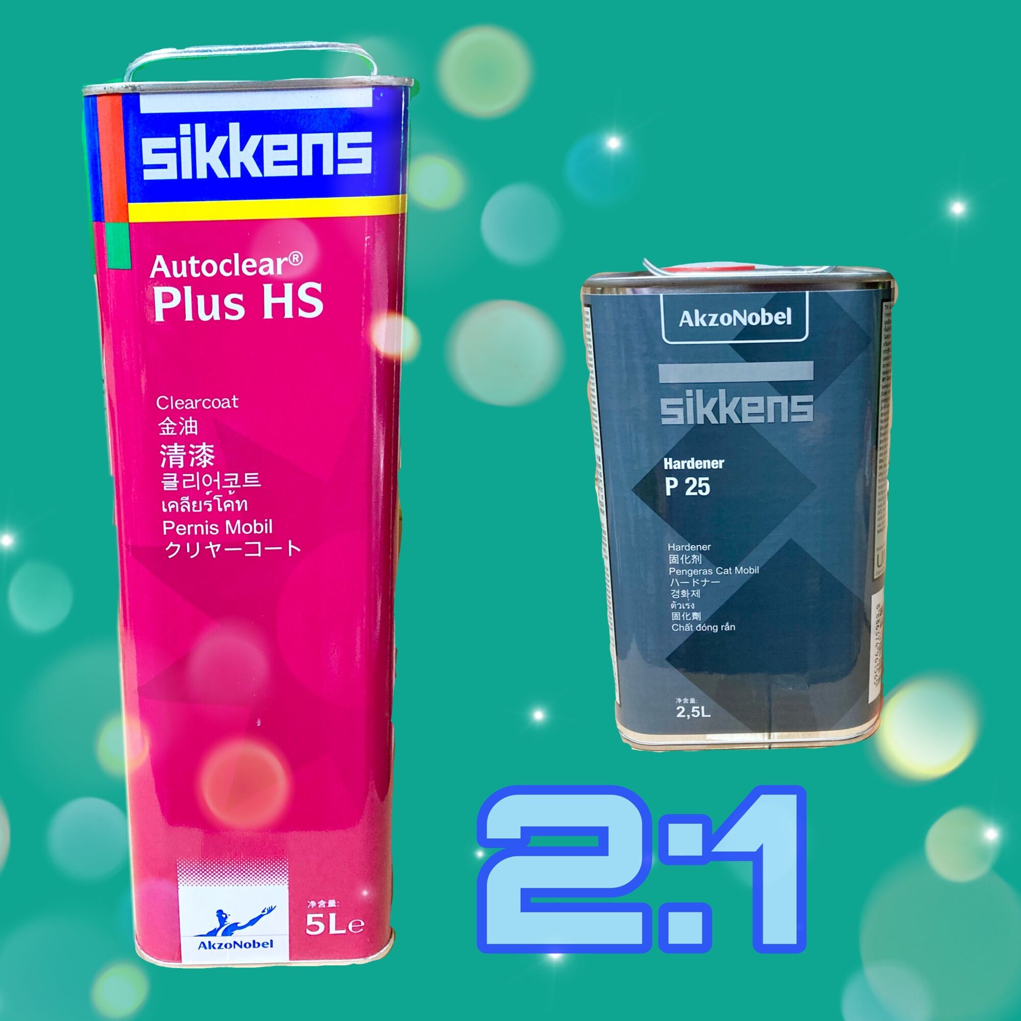 Clear coat SIKKENS HS & HARDENER P 35 and Clear 1 liter dan hardener p 35  0.5 liter from SIKKENS Mawere Car Paints! Contact us today. We are  located