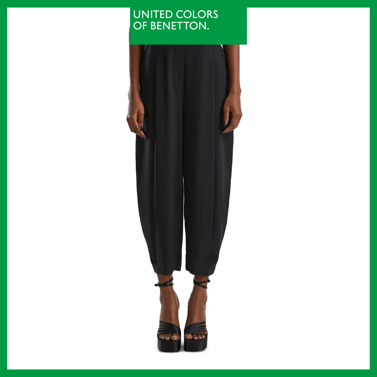 Benetton women TROUSERS 4T9155AA4 ราคา 1,835 บาท*ส่งฟรี