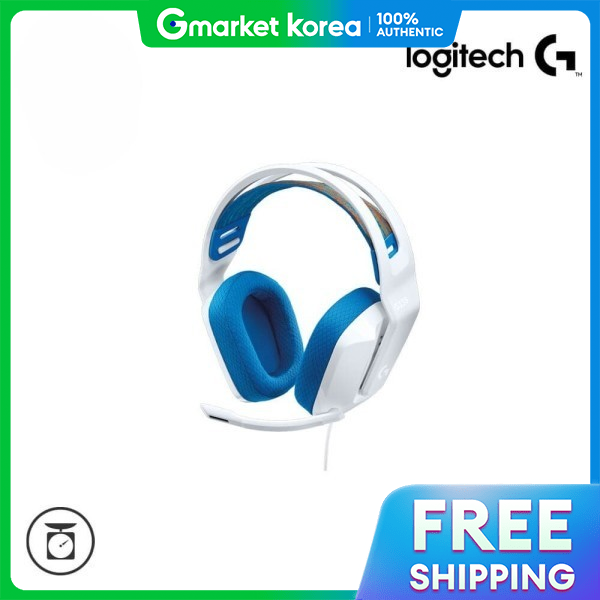 Logitech | Logitech Korea Logitech G335 Wired Gaming Headset Ultra-Lightweight 240g White Color ราคา 2,206 บาท*ส่งฟรี