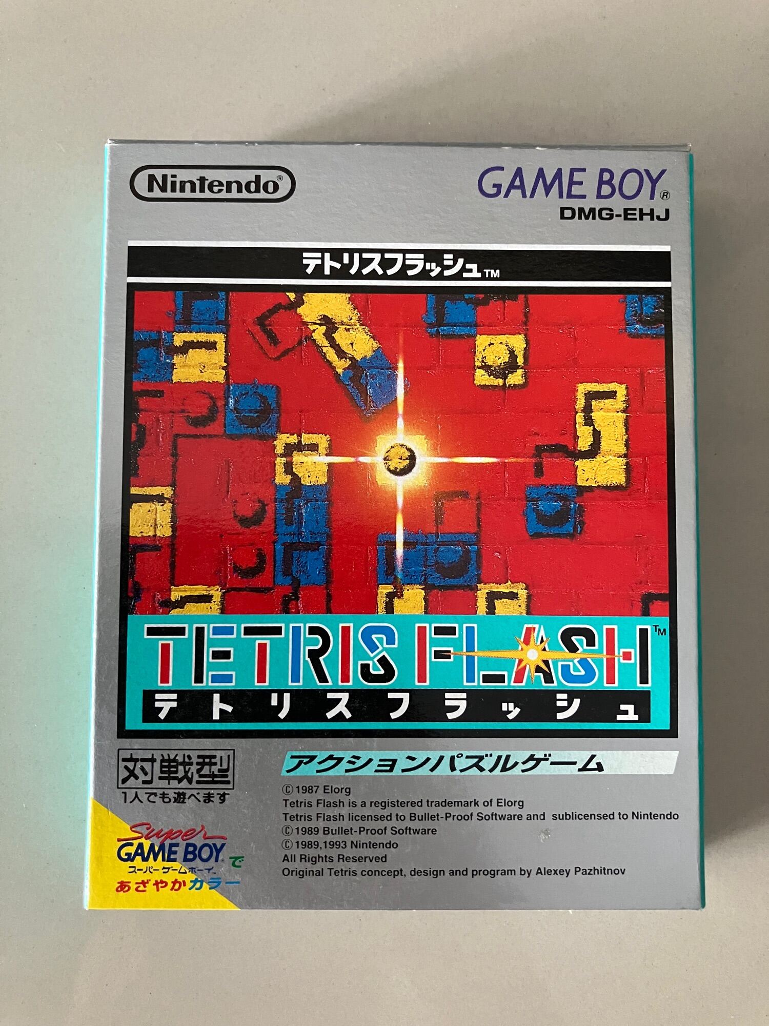 ตลับแท้ [GB] Nintendo Game Boy Tetris Flash Version โซนญี่ปุ่น |  Lazada.co.th