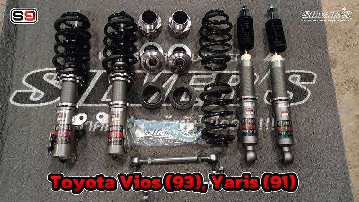 โช๊คสตรัท Neomax Prime Vios gen2 yaris 2007 2012 ปรับเกลียวสูงต่ำได้ ปรับหนืดได้ 30 ระดับ ราคา 21,400 บาท*ส่งฟรี