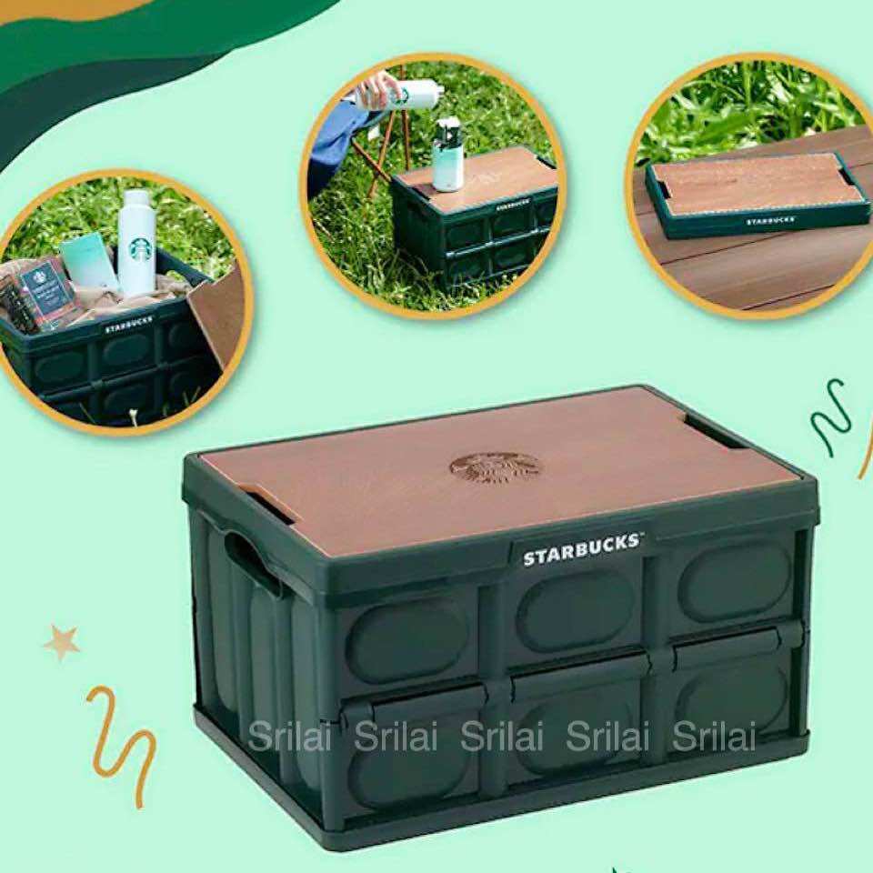 ✔️ ของแท้ 100% ] 🗃️ กล่อง Camping STARBUCKS® REWARDS 2024
