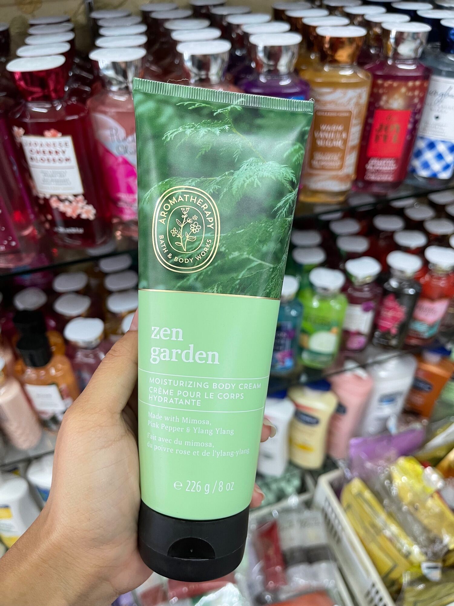 Bath & Body Works Zen Garden Body Cream 226g. ของแท้ Lazada.co.th