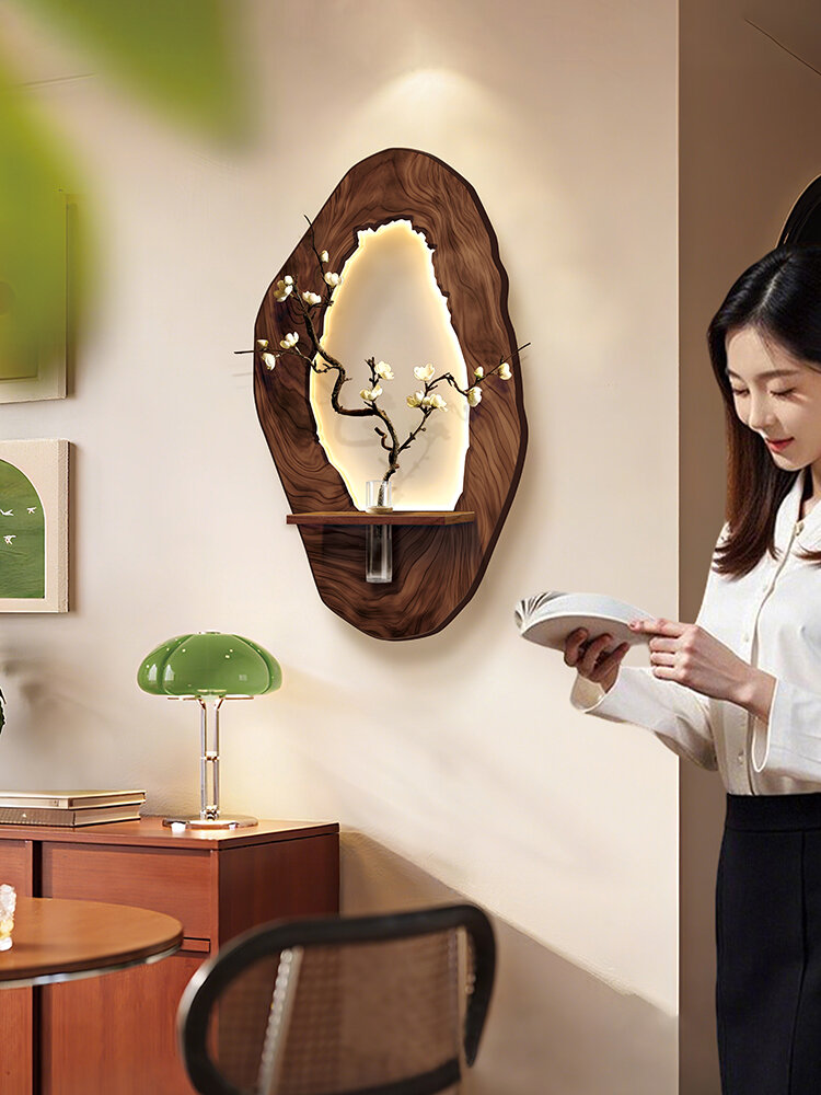 ARTPIONEER | Vintage Style Wall Art 3D Storage Hanging Plant Wall Art Creative Luminescent Wall Art ราคา 5,787 บาท*ส่งฟรี