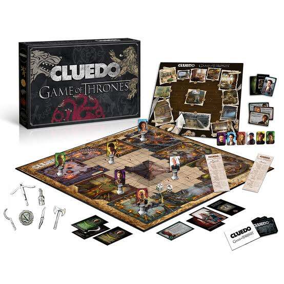 The Board Game CLUEDO GAME OF THRONES BOARDGAMES เกมการ์ด | Lazada.co.th