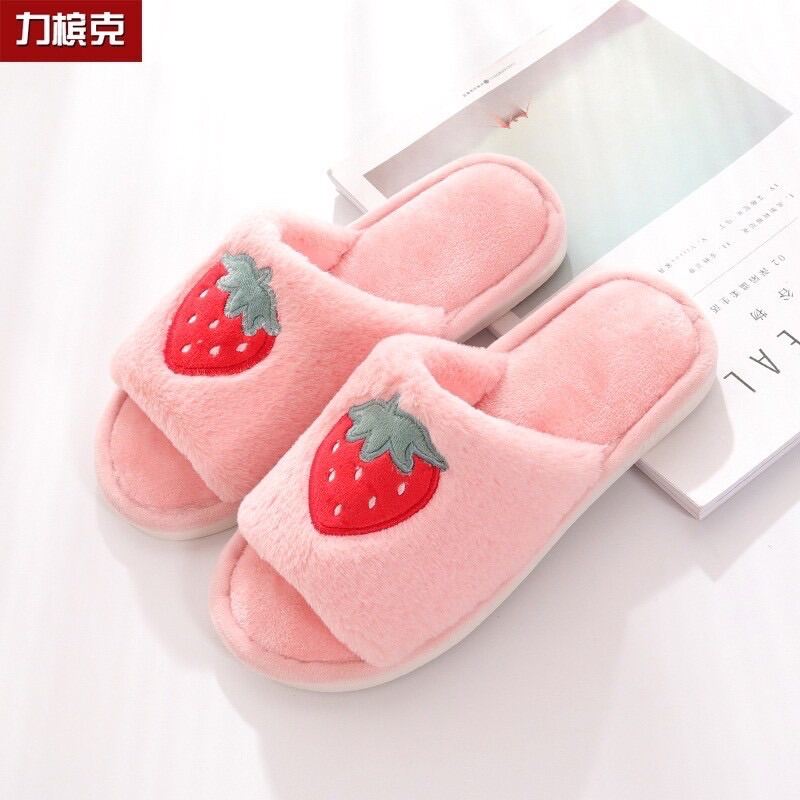 ❤️รองเท้าใส่ในบ้านลายผลไม้❤️รองเท้าใส่ในบ้าน รองเท้าใส่ในออฟฟิศ รองเท้า slippers