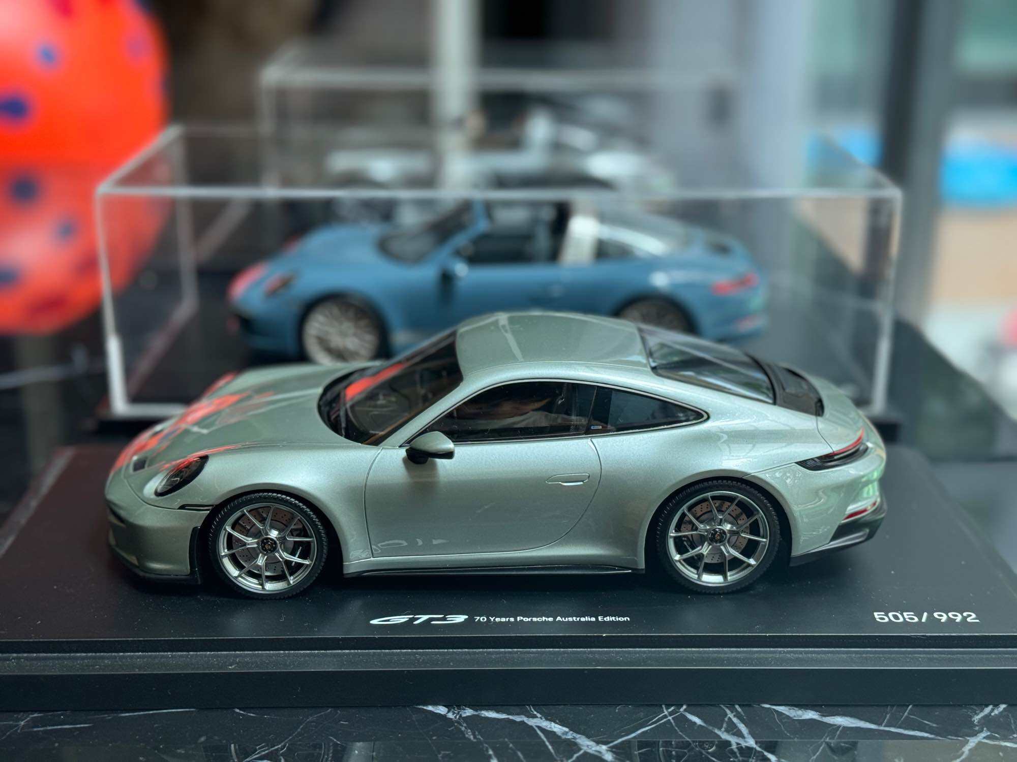 รถโมเดล Minichamps Porsche 991 (992) GT3 70th Porsche Australia Edition ...