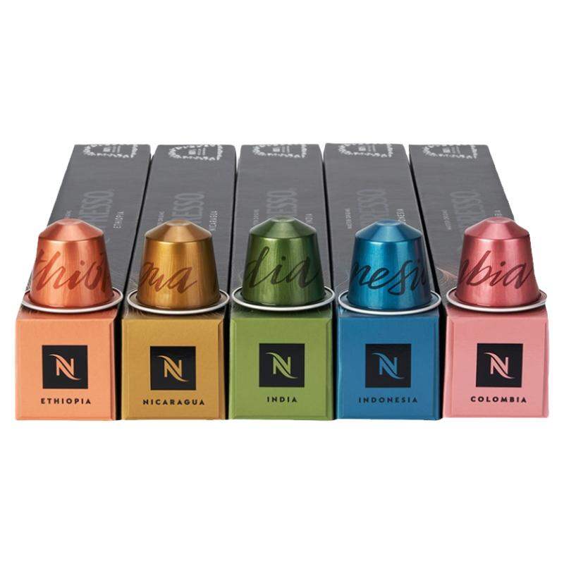 Nescafé | Assorted Sets Fresh Date Espresso Black Coffee Capsules 50 Pieces ราคา 1,538 บาท*ส่งฟรี