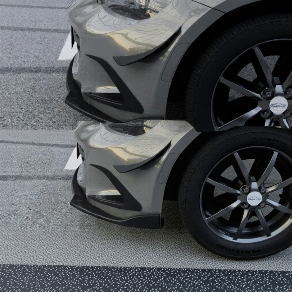 BONINGYU | Modification Side Splitters Diffuser Stickers for 2016 Mazda Miata MX-5 ND ราคา 1,626 บาท*ส่งฟรี