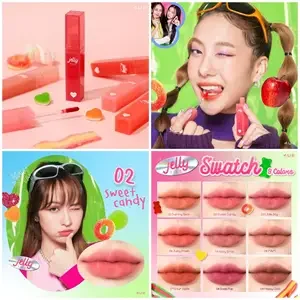 ภาพหน้าปกสินค้า4U2 Jelly tint ลิปทินท์เนื้อเยลลี่ปากนุ่มหนุบ เนื้อเนียนนุ่ม ให้ความละมุนนุ่ม เบาสบายปาก สีสวยชัด ปากไม่ซีด ทนที่ปากทั้งวัน ที่เกี่ยวข้อง