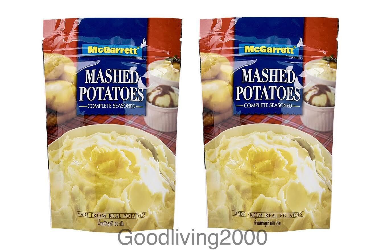 (Free shipping) (x2 packs) Mcgarrett Complete Seasoned Mashed Potatoes