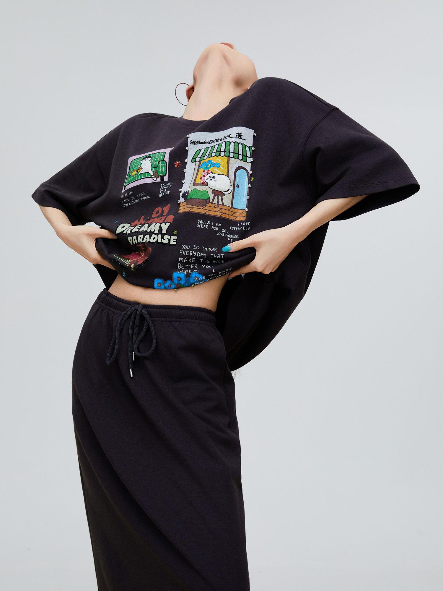 เสื้อผ้าแฟชั่นสตรี XIAODADEHUA เซียวดาเดฮั่ว | ดีไซน์เก๋ไก๋ในฤดูร้อนชุดลำลองชุดใหม่ ราคา 644,215 บาท*ส่งฟรี