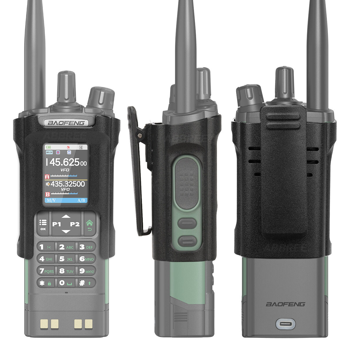 BAOFENG | Original Large Clip for Two-Way Radios ราคา 103 บาท*ส่งฟรี