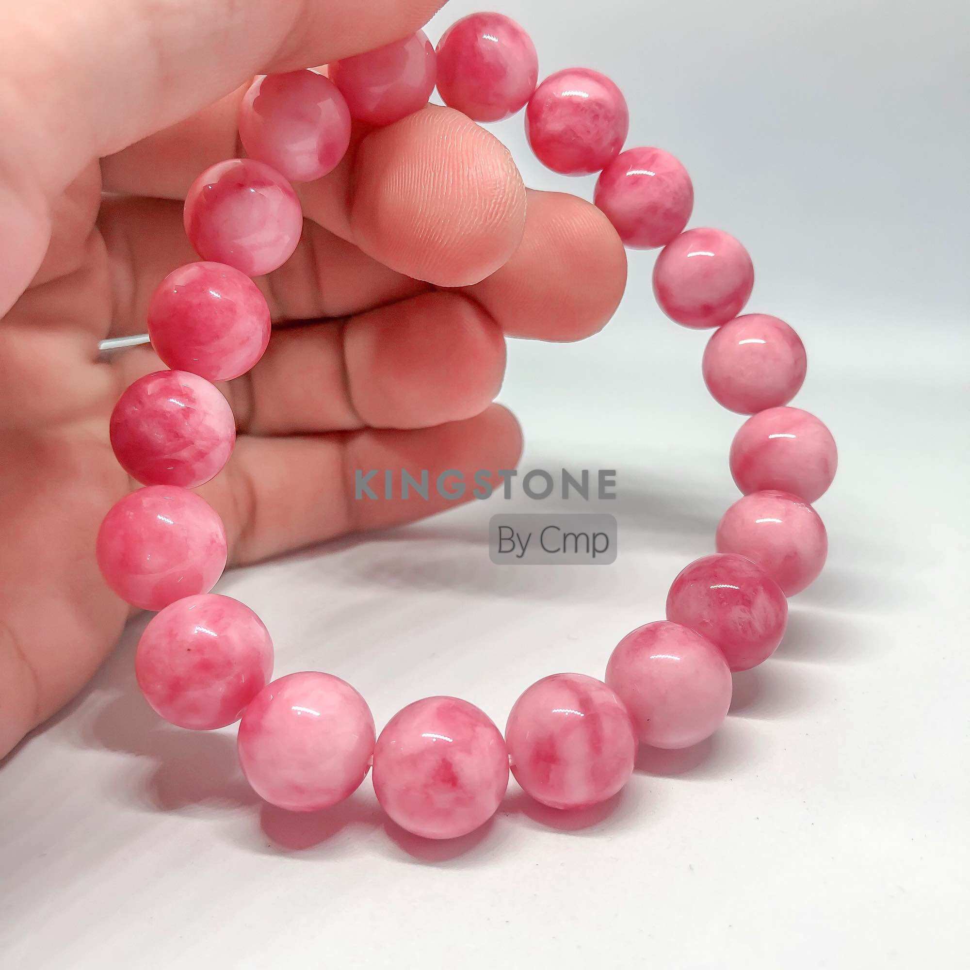 Rhodochrosite Rhodochrosite Stone Bracelet, Love Attracting Stone, 8 10 12 14 Mm.