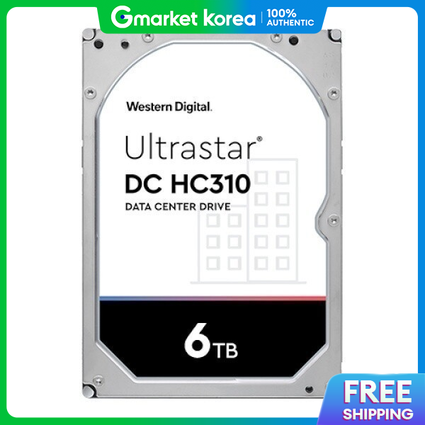 อุปกรณ์จัดเก็บข้อมูล WD Sandol Hus726T6Tal5204 Ultrastar Sas ฮาร์ดดิสก์ 6Tb Dc Hc310 Hus726T6Tal5204 ราคา 24,318 บาท*ส่งฟรี