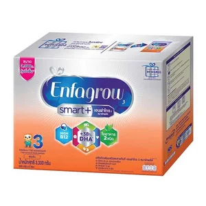 สินค้า Enfagrow3 นมผงเอนฟาโกร smart+ สูตร3 รสจืด ขนาด 3,300กรัม (550กรัม×6ซอง)