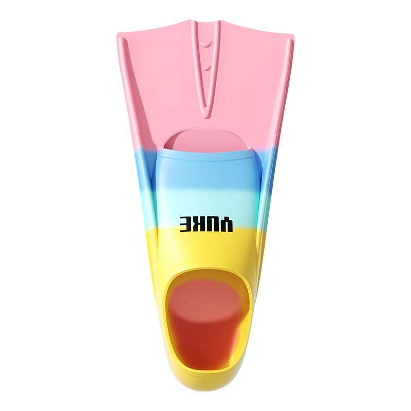 YUKE | Swim and Dive Fins for Free and Breaststroke Training Lightweight Short Fins