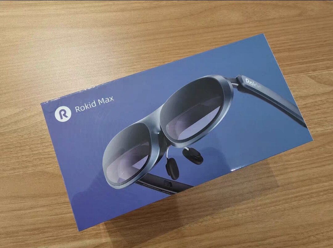 แว่น Rokid Max AR Grasses จอใหญ่เทียบเท่า 215 นิ้ว 120hz ลำโพงและไมโครโฟน ANC ในตัว แกะแล้วใช้งานน้อย ราคา 8,900 บาท*ส่งฟรี