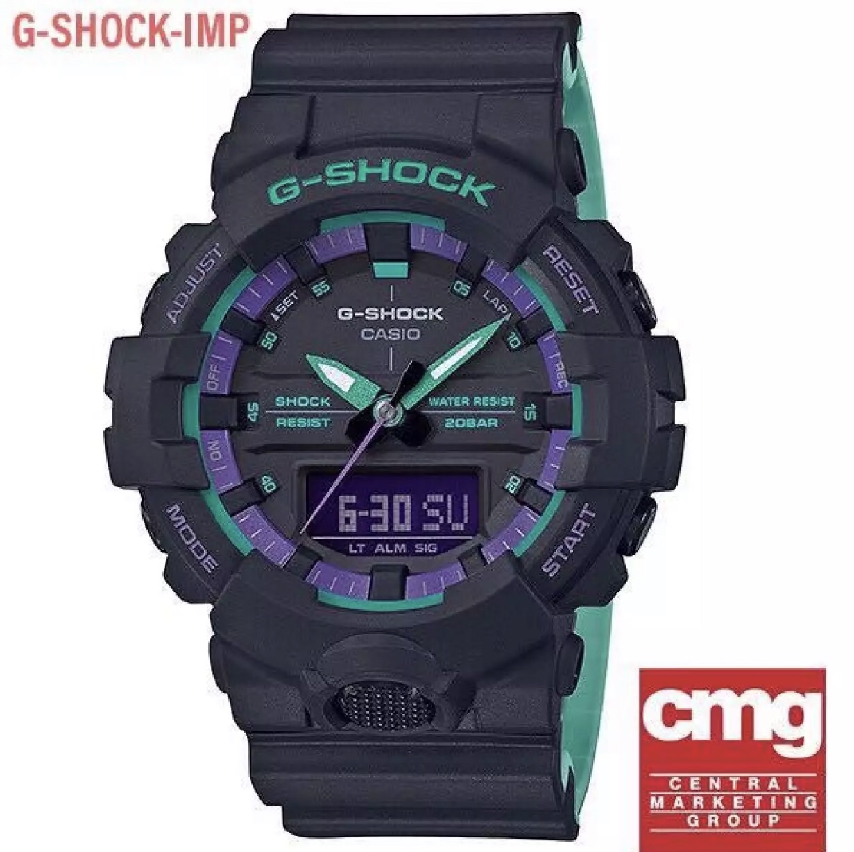 นาฬิกา CASIO G-SHOCK รุ่น GA-800BL-1A ของแท้ประกันศูนย์ CMG 1ปี