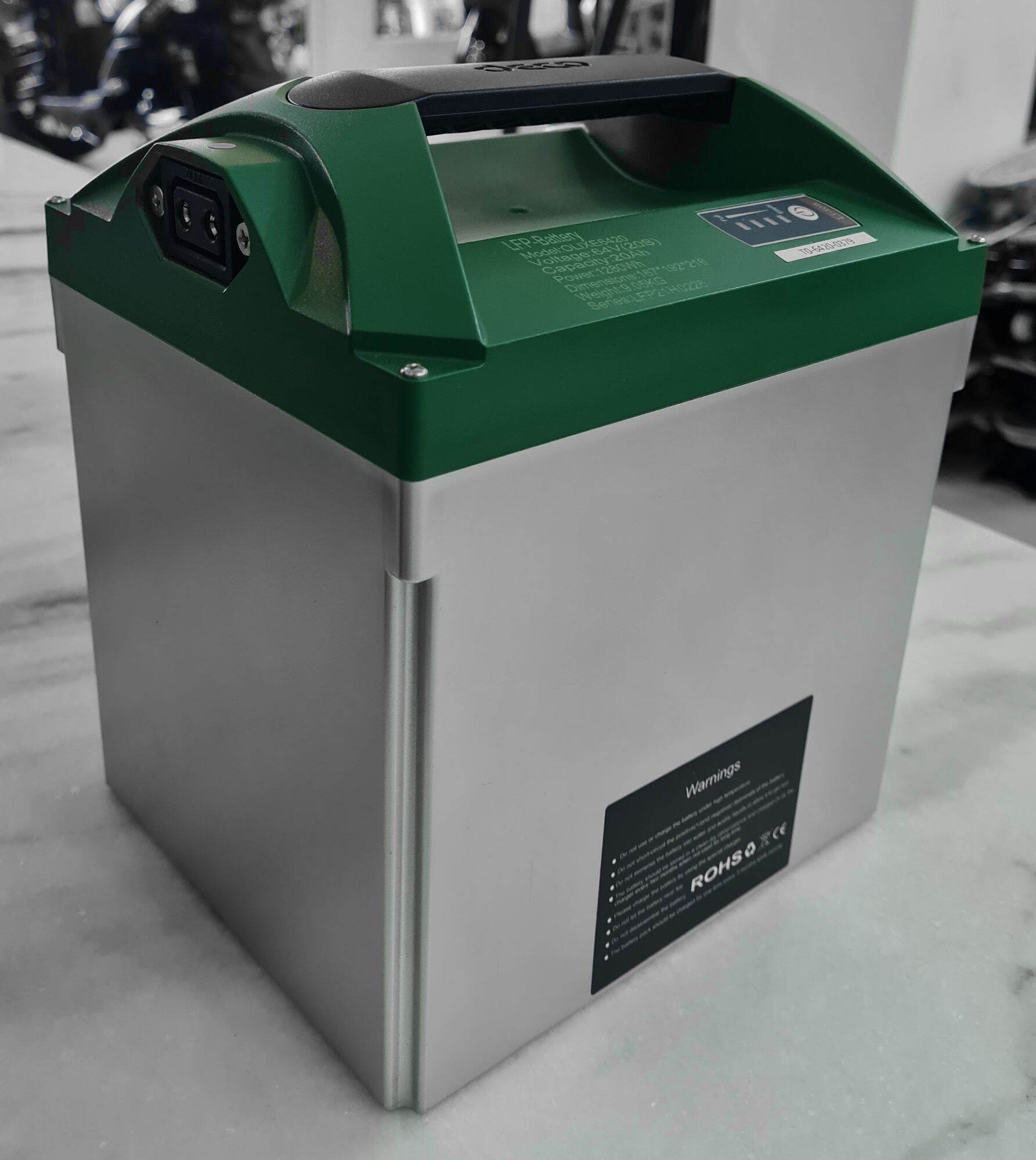 แบตลิเธียม64v20Ah สำหรับมอเตอร์ไซค์ไฟฟ้าDeco 1000w ราคา 16,000 บาท*ส่งฟรี