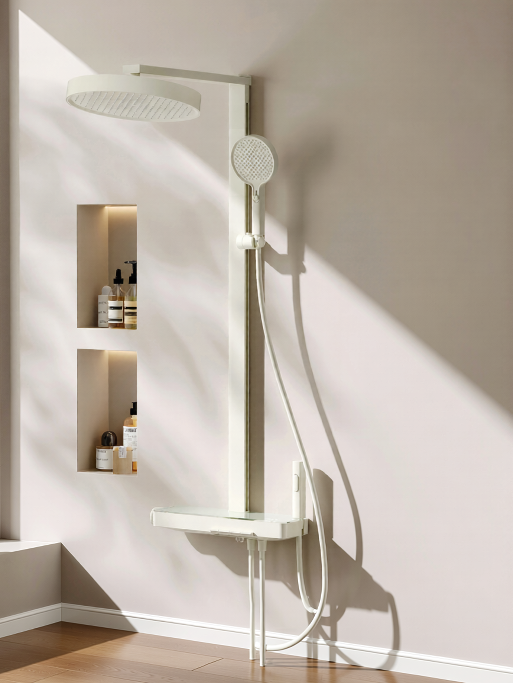 HOROW | Home Shower Set Brass Showerhead ราคา 7,478 บาท*ส่งฟรี