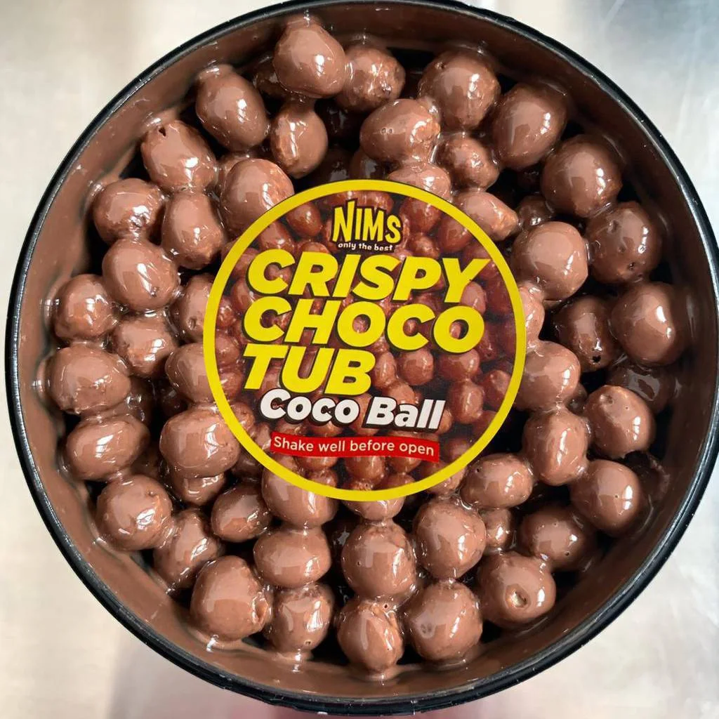 CRISPY CHOCO TUB COCO BALL