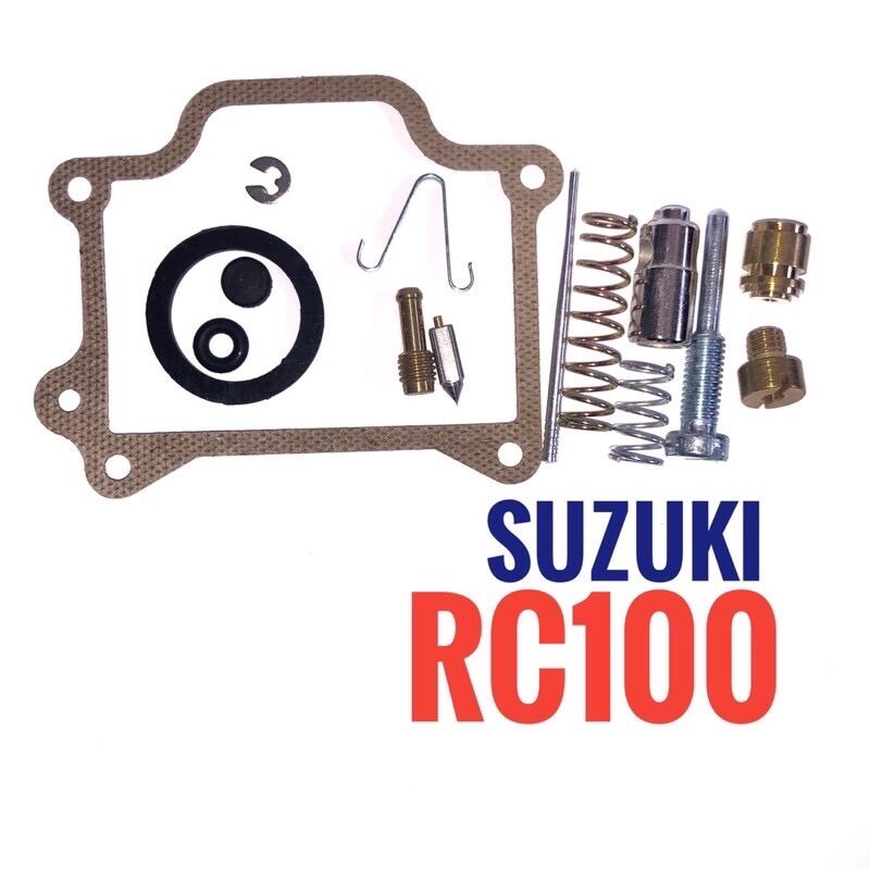 ชุดซ่อมคาร์บู SUZUKI RC100  , ซูซูกิ อาร์ซี 100 ชุดซ่อมคาร์บูเรเตอร์ ชุดซ่อมคาบู