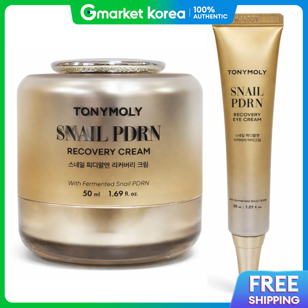 TonyMoly | Tonymoly Snail Pdrn Recover Cream 50ml + Eye Cream 30ml ราคา 2,541 บาท*ส่งฟรี