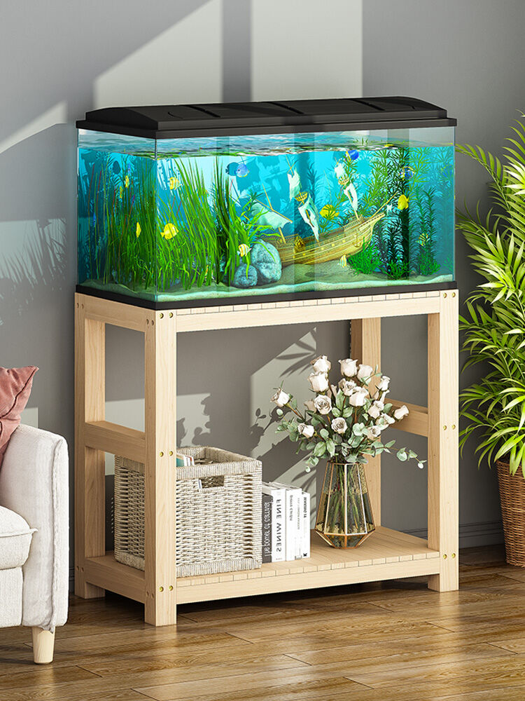 YIFANGJIAYI | Thickened Solid Wood Aquarium Stand Multi-level zwj- ราคา 3,409 บาท*ส่งฟรี