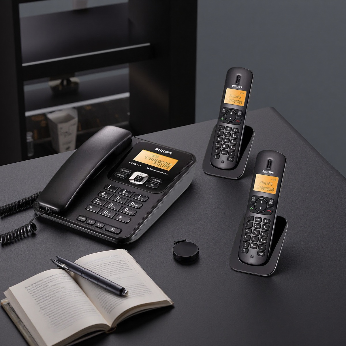 Philips | Wireless Home Office DECT Phone ราคา 2,438 บาท*ส่งฟรี