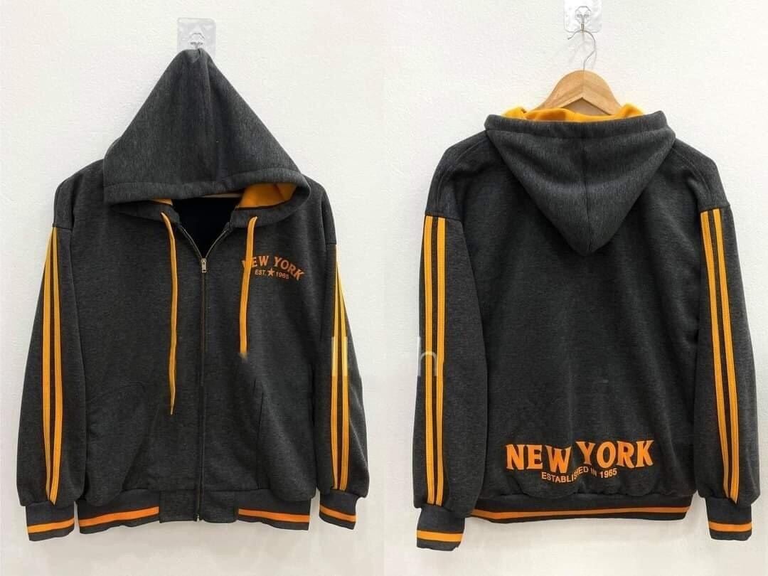 เสื้อแขนยาวมีฮู้ด NEW YORK