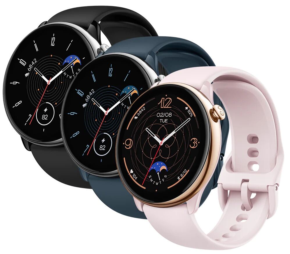 Amazfit GTR Mini Smart Watch Slim & Stylish Design with Stainless Steel 14-day Battery Life 24/7 Heart Rate, SpO2 & Stress Monitoring ราคา 3,485 บาท*ส่งฟรี