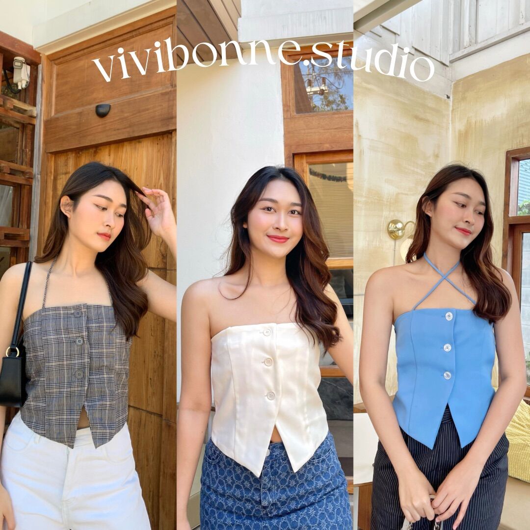 Vivi Mesh Asymmetric Tube Top main image 0