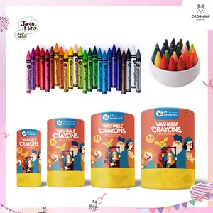 ภาพหน้าปกสินค้าสีเทียนปลอดสารพิษแบรนด์ Joan Miro รุ่น Durable Wax Crayons ที่เกี่ยวข้อง