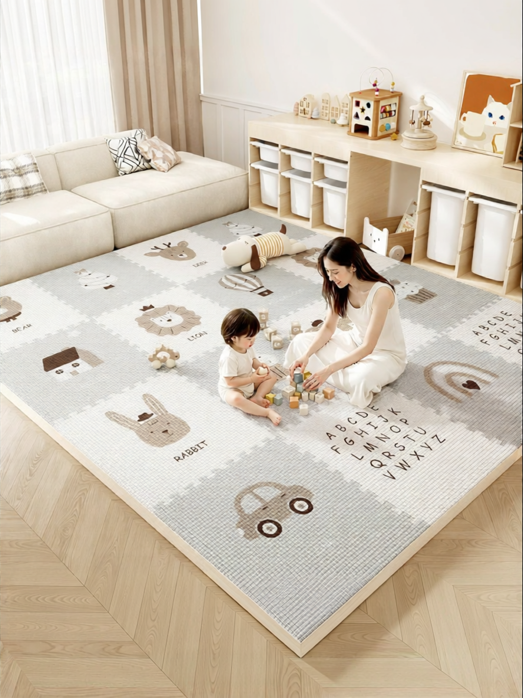 ของใช้แม่และเด็ก Watthour | Child Safe Non-formaldehyde Crawl Pad ราคา 5,663 บาท*ส่งฟรี